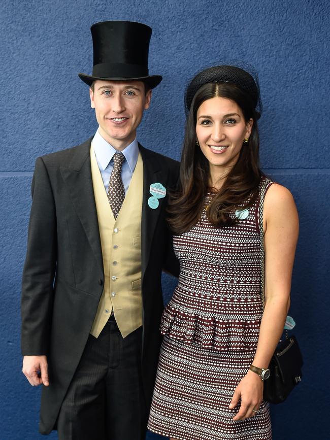 Tom Waterhouse and wife Hoda Vakili.