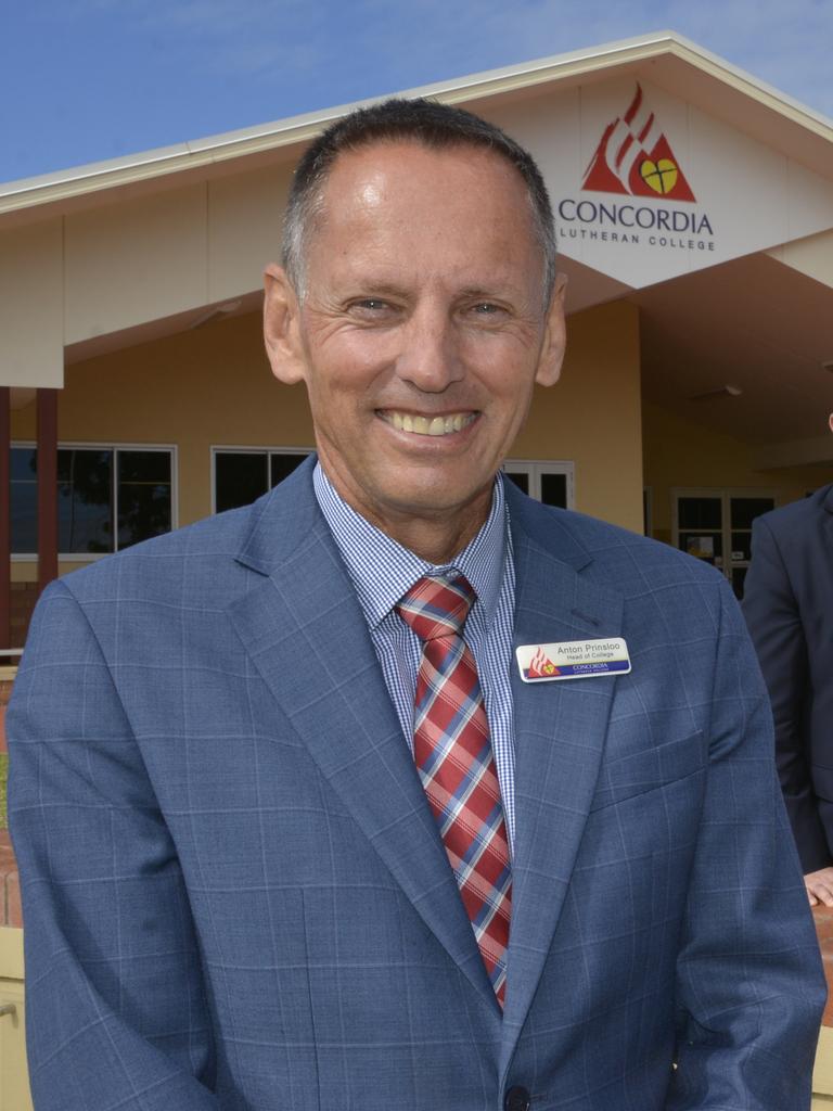Concordia Lutheran College's head of college Anton Prinsloo.