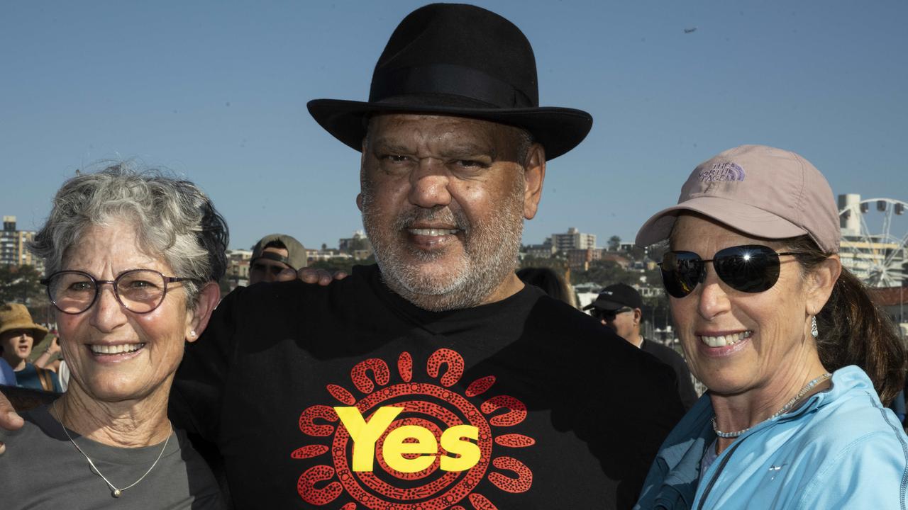 Noel Pearson told supporters of the voice, he believed the referendum would be held in October of November. Picture: NCA NewsWire/ Monique Harmer