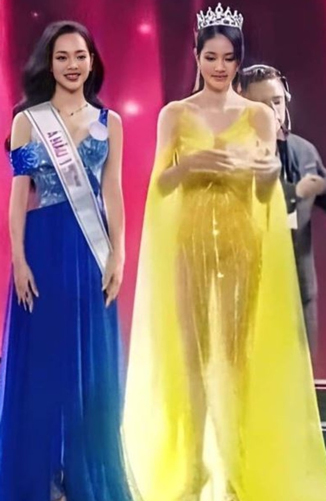 Miss Vietnam Phuong Anh Slammed For See Through Dress At 2022 Beauty Pageant The Courier Mail