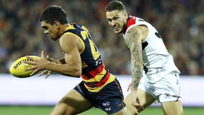 Brisbane has confirmed its interest in contracted Crows speed machine Charlie Cameron.