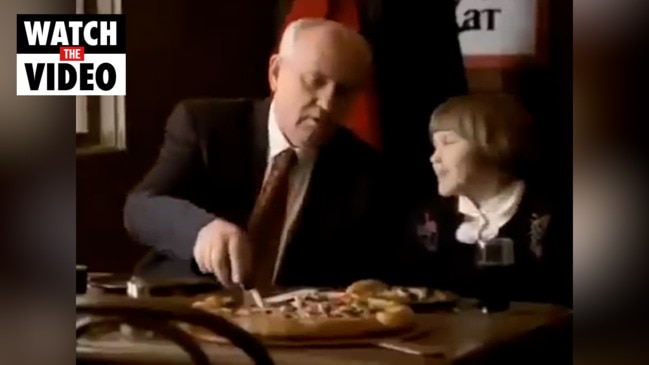 Gorbachev iconic Pizza Hut ad