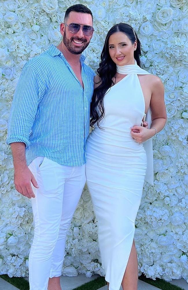 OnlyFans model and influencer Isabelle Eleanore, aka Isabelle Szwarcbord, with Jeremy Meehan aka Jeremy Szwarcbord, her husband. Picture: Instagram