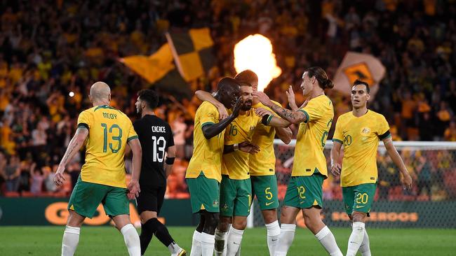 The Socceroos will play New Zealand in October. Picture: Matt Roberts/Getty Images