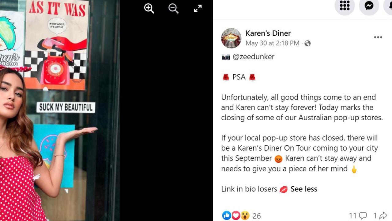 Liquidation: Karen's Diner restaurants close as owner goes bust