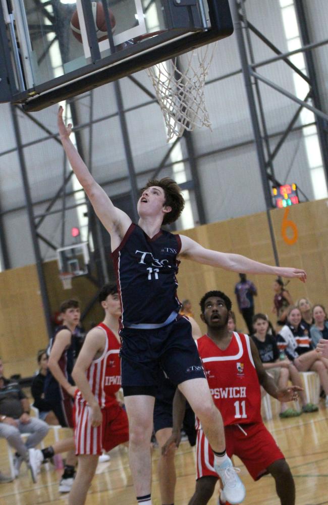 Jack Foley. CBSQ Day 1 boys action between Ipswich Grammar and TSS.