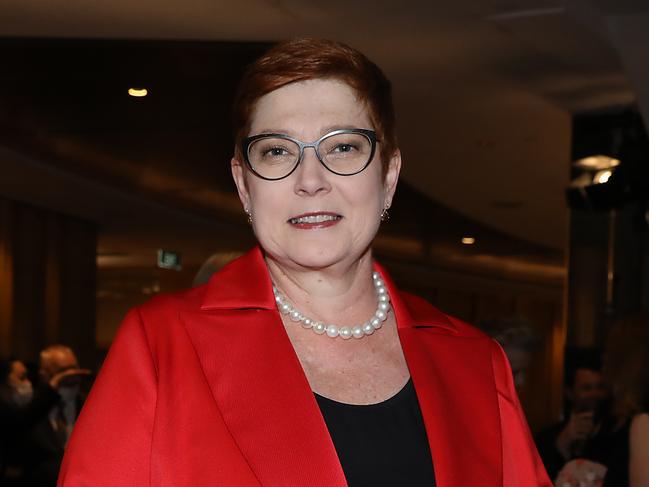 Foreign Minister Marise Payne. Jane Dempster/The Australian.