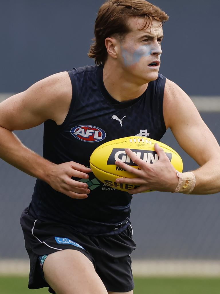 Jaxon Binns is another inclusion after starring in the VFL. Picture: Michael Klein