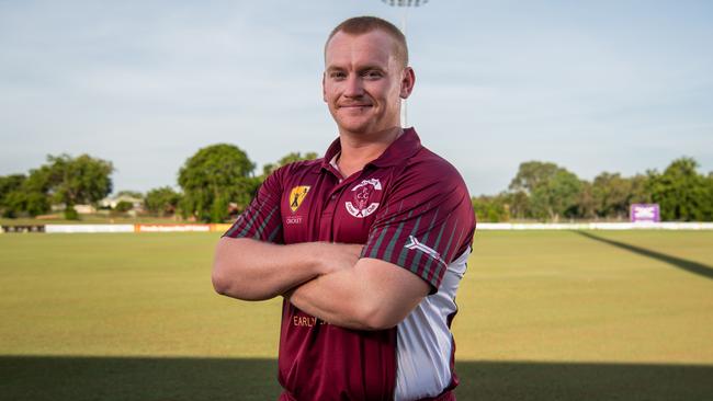 Hamish Martin from Palmerston ahead of the 2024 Darwin &amp; Districts Cricket Competition. Picture: Pema Tamang Pakhrin