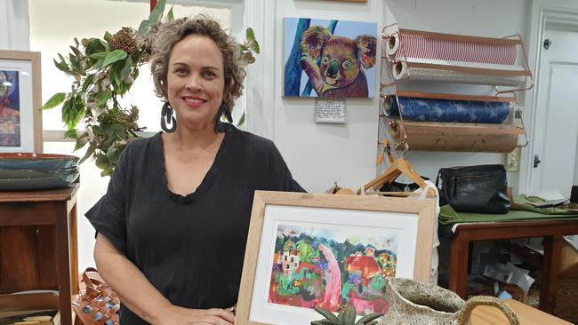 Melissa Simmonds, from Bristle in Paddington, will celebrate her shop's one year anniversary on Thursday. Picture: Ellen-Maree Elliot