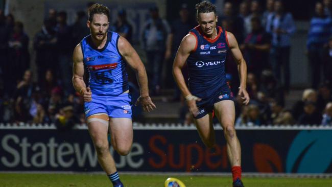 Norwood's Tom Forster has been named in an extended squad for the clash against Adelaide at The Parade on Friday night. Picture: Brenton Edwards/AAP