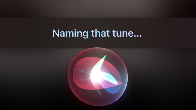 You can ask Siri to name a song.