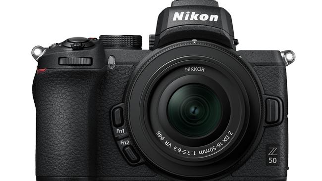 The Nikon Z50 camera.