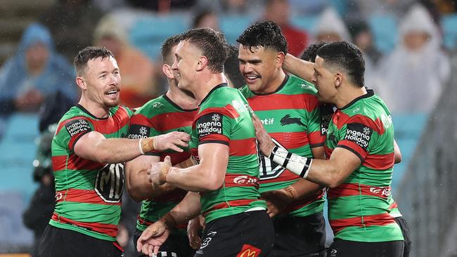 The Rabbitohs are surging towards the top eight after a horrible start to the season. Picture: Cameron Spencer/Getty Images