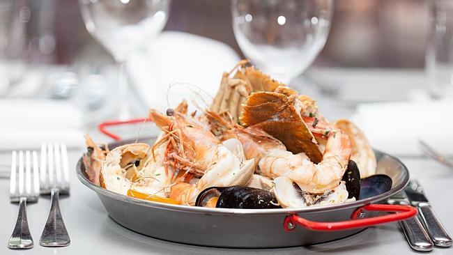 The seafood component at Sassi is dished up with a generous hand.