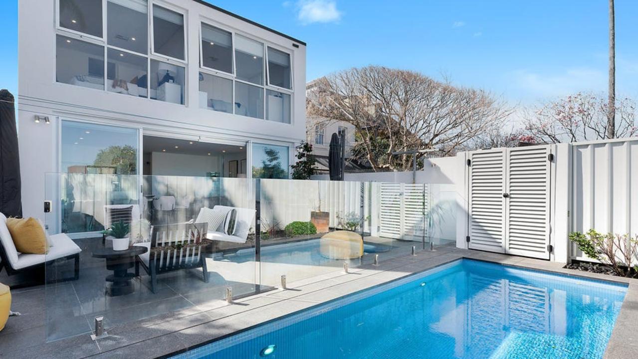 No. 5 Stewart Place, Paddington, has a price guide of $7.5m to $8.25m.