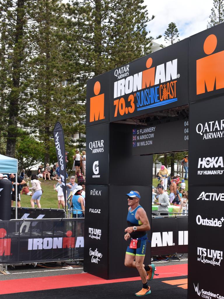 Sunshine Coast Ironman 70.3 at Mooloolaba 2022.