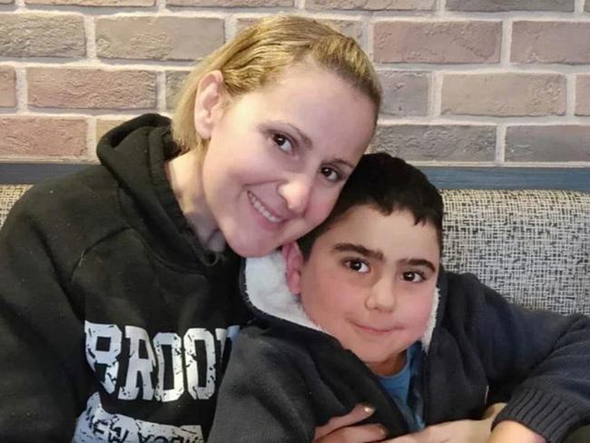 Sydney mother Vanessa Tadros was killed when two Sea World Helicopters collided at the Gold Coast on Monday, leaving her 10-year-old son Nicholas in a critical condition. Picture: Supplied.