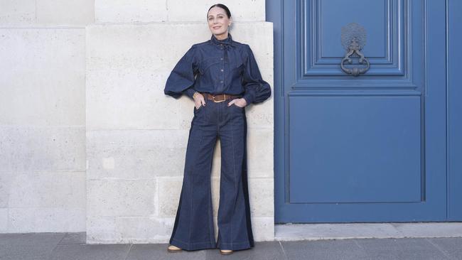 Designer Nicky Zimmermann in Paris at Place Vendome for Paris Fashion Week. Picture: Xavier Schwebel