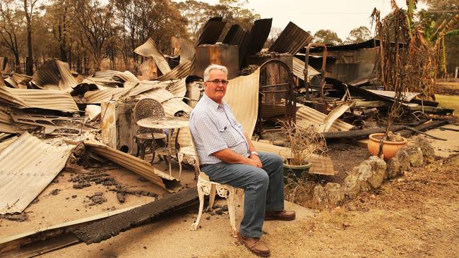 Peter Iverson, of Koorainghat, is yet to receive help from the Red Cross. Picture: Peter Lorimer