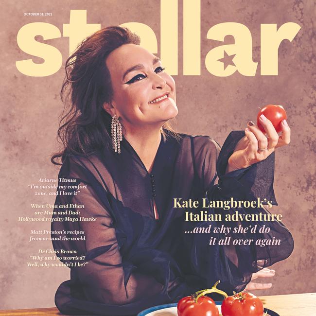 Kate Langbroek stars on the cover of this Sunday’s Stellar.