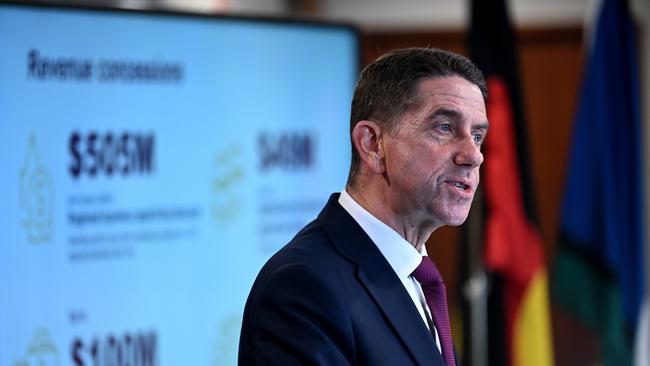 Queensland Treasurer Cameron Dick has deliver his fourth budget to parliament on Tuesday. Picture: Dan Peled / NCA NewsWire