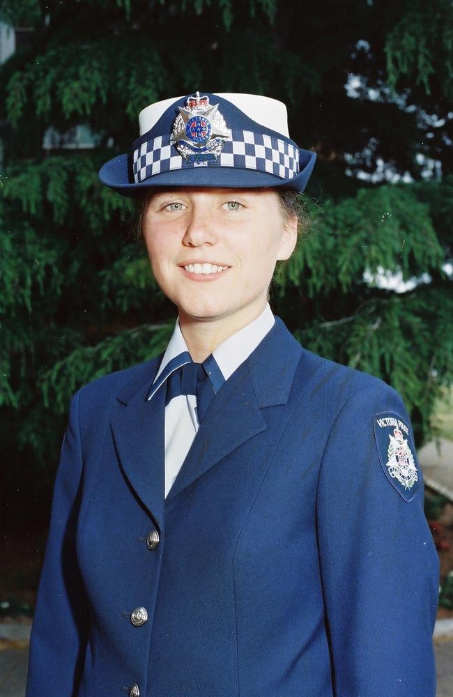 Russell St bombing victim Constable Angela Taylor.