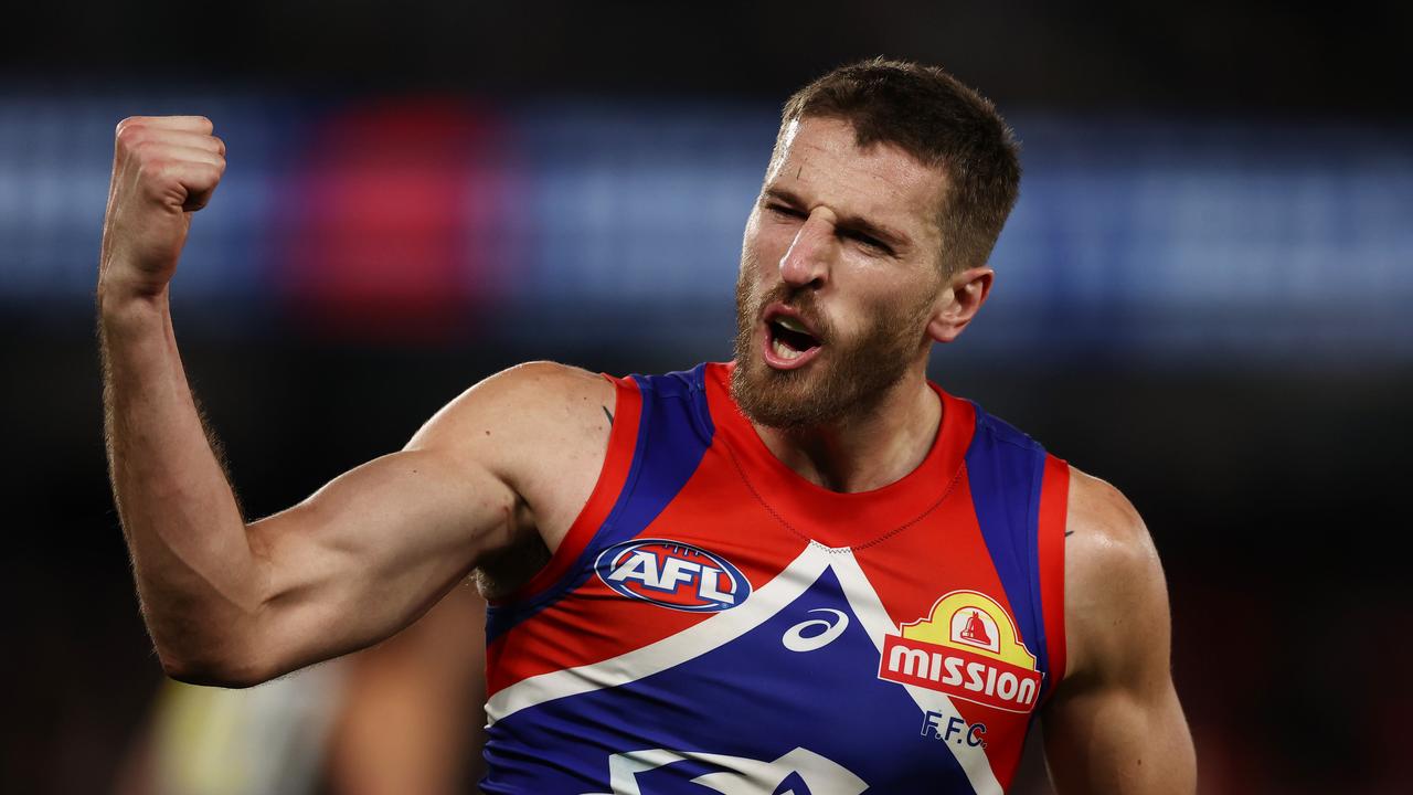 Marcus Bontempelli has won the Leigh Matthews Trophy as the AFL Players’ Association MVP for 2023. Picture: Michael Klein.