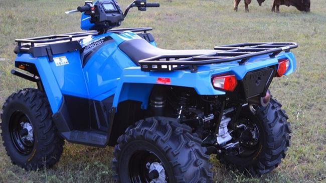 A woman will face court following the death of a man who fell from an all-terrain vehicle (file image pictured) in NSW.