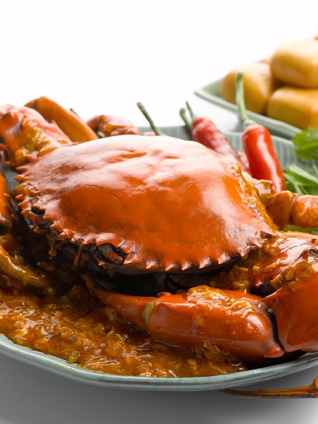 Chilli crab.