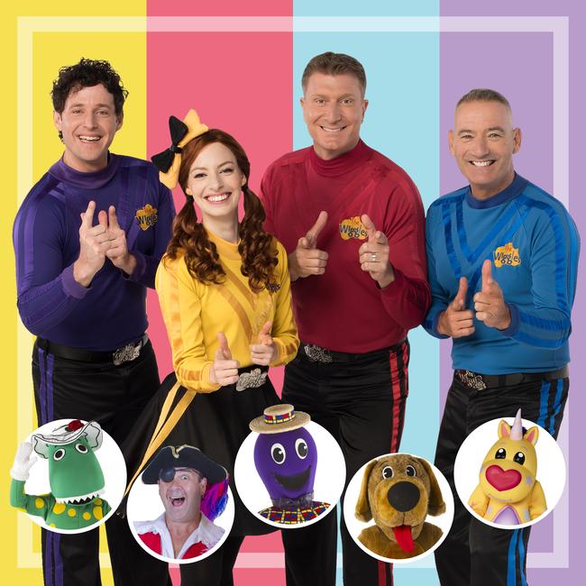 The Wiggles are coming to Mackay in April, 2021 with their "We're All Fruit Salad" tour, celebrating 30 years of entertaining children. Picture: Contributed