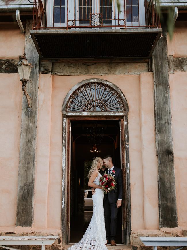 Jemma and Daniel Langley were married in April. Picture: Shot from the Heart Photography (shotfromtheheart.com)