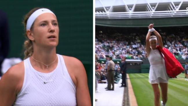 ‘Crowd is wrong!’ Azarenka booed off court