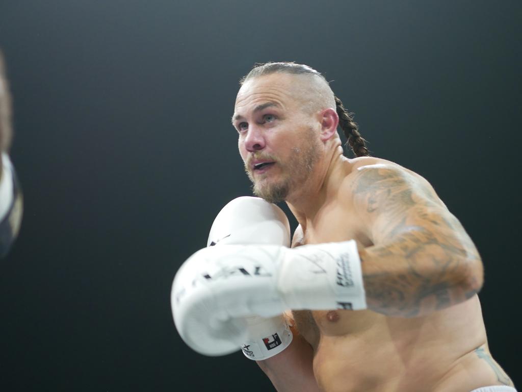 Matt Cooper at the Battle of the Reef fight night at the Townsville Entertainment and Convention centre, October 7 2023. Picture: Blair Jackson.