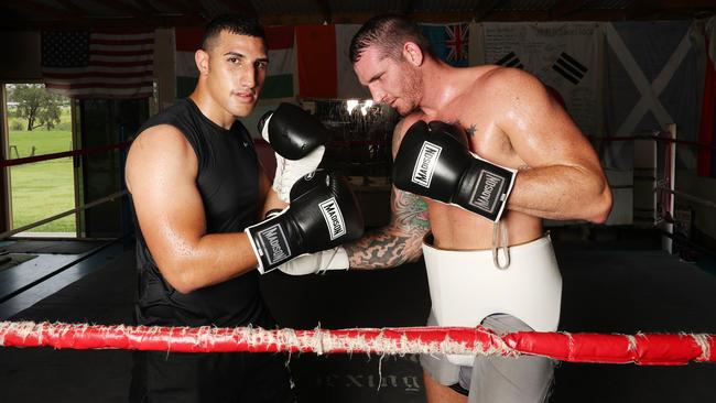 Bethania Boxing Club’s Justis Huni. Pic Annette Dew