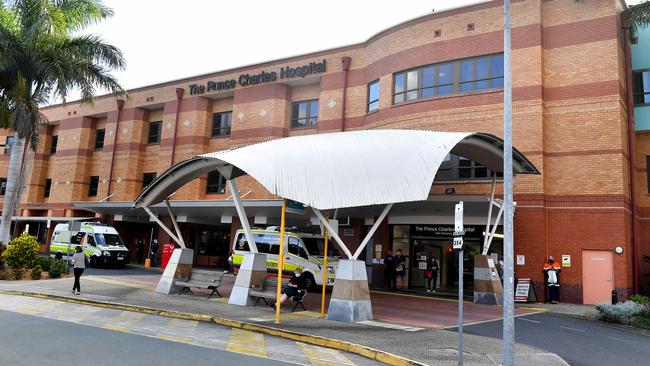 Prince Charles Hospital, where an unvaccinated hospital worker who contracted Covid-19 worked and potentially spread the disease to other parts of the state. Picture: NCA NewsWire / John Gass