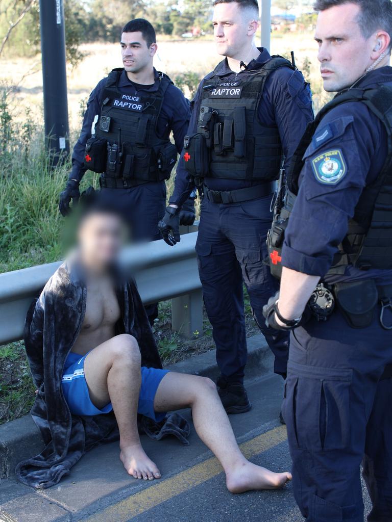 Two 18-year-olds and a 14-year-old were among those charged. Picture: NSW Police