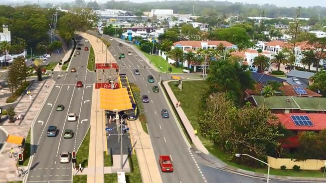 How Nobby Beach will be transformed by the light rail.