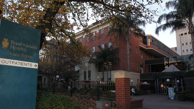 The Royal Adelaide Hospital, which is at the centre of the chemo bungle.