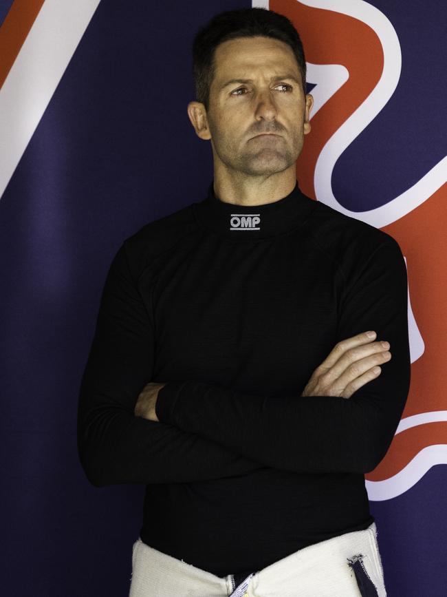 Supercars driver Jamie Whincup gives his best blue steel. Picture: Daniel Kalisz/Getty Images