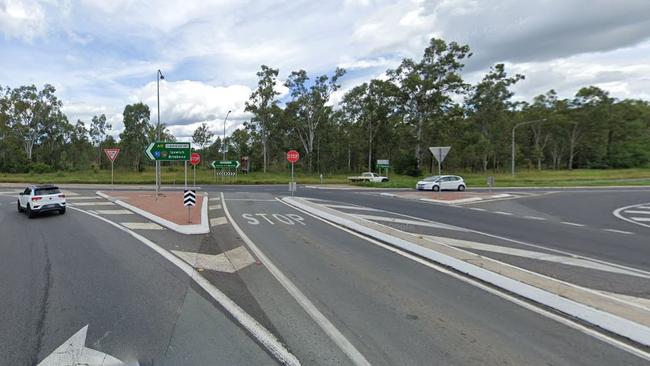 Ipswich-Rosewood Road and Cunningham Highway intersection. Picture: Google Maps