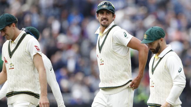 Australia's Mitchell Starc made up for a poor early showing to contribute to what looks like Australia’s Test.