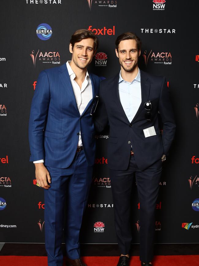 Jordan Stenmark and Zac Stenmark say they are waiting for the right time to pursue acting. Photo by Brendon Thorne/Getty