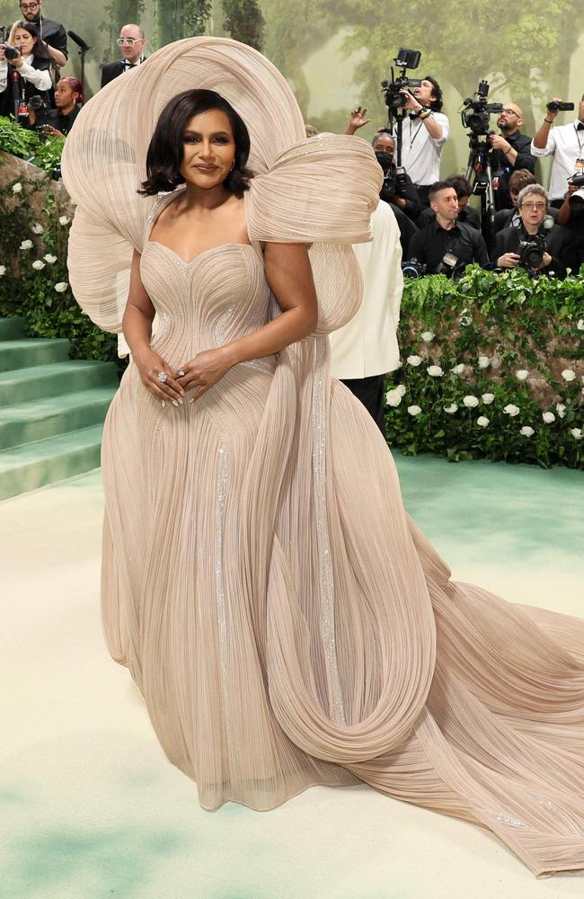 Mindy Kaling attends The 2024 Met Gala. Picture: Getty Images