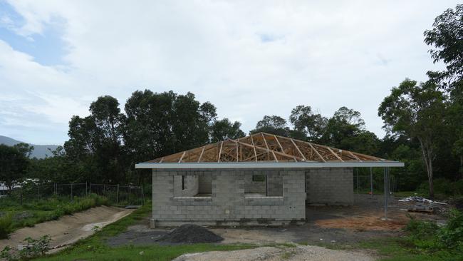 New housing under construction at Yarrabah. Picture: Nuno Avendano