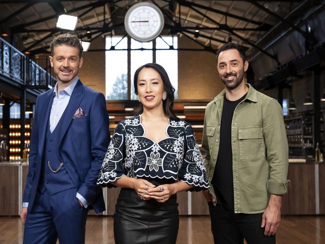 MasterChef Australia judges Jock Zonfrillo, Melissa Leong and Andy Allen