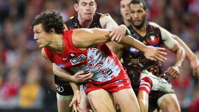 Kurt Tippett could be under the pump. Picture: Getty Images