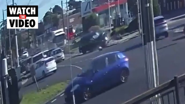 Aftermath of Fawkner shooting captured on CCTV