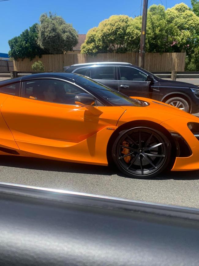 An eagle-eyed F1 fan appears to have spotted Oscar Piastri and Daniel Ricciardo driving a McLaren in Melbourne. Credit: AidenBuckleigh on Reddit