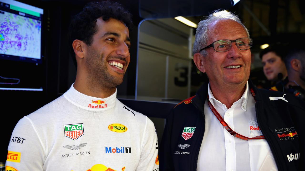 Dr Helmut Marko is reportedly not yet convinced about Ricciardo’s performance level. Photo by Mark Thompson/Getty Images.